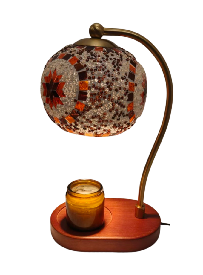 Turkish Mosaic Candle Warmer Lamp