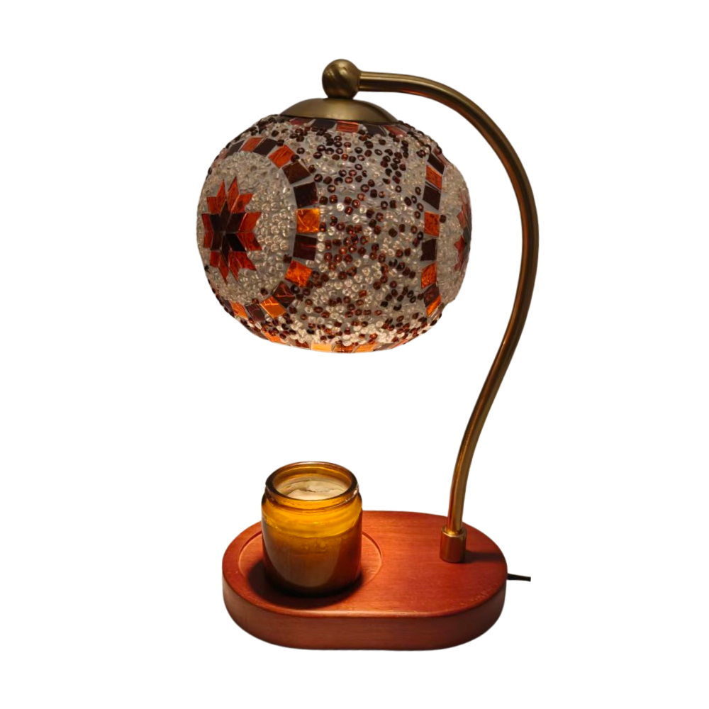 Turkish Mosaic Candle Warmer Lamp